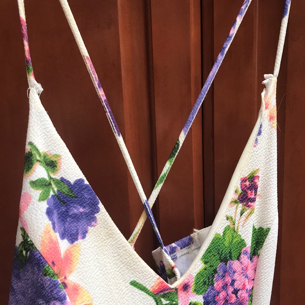 Flowery Skater Dress - Picture 3 of 5